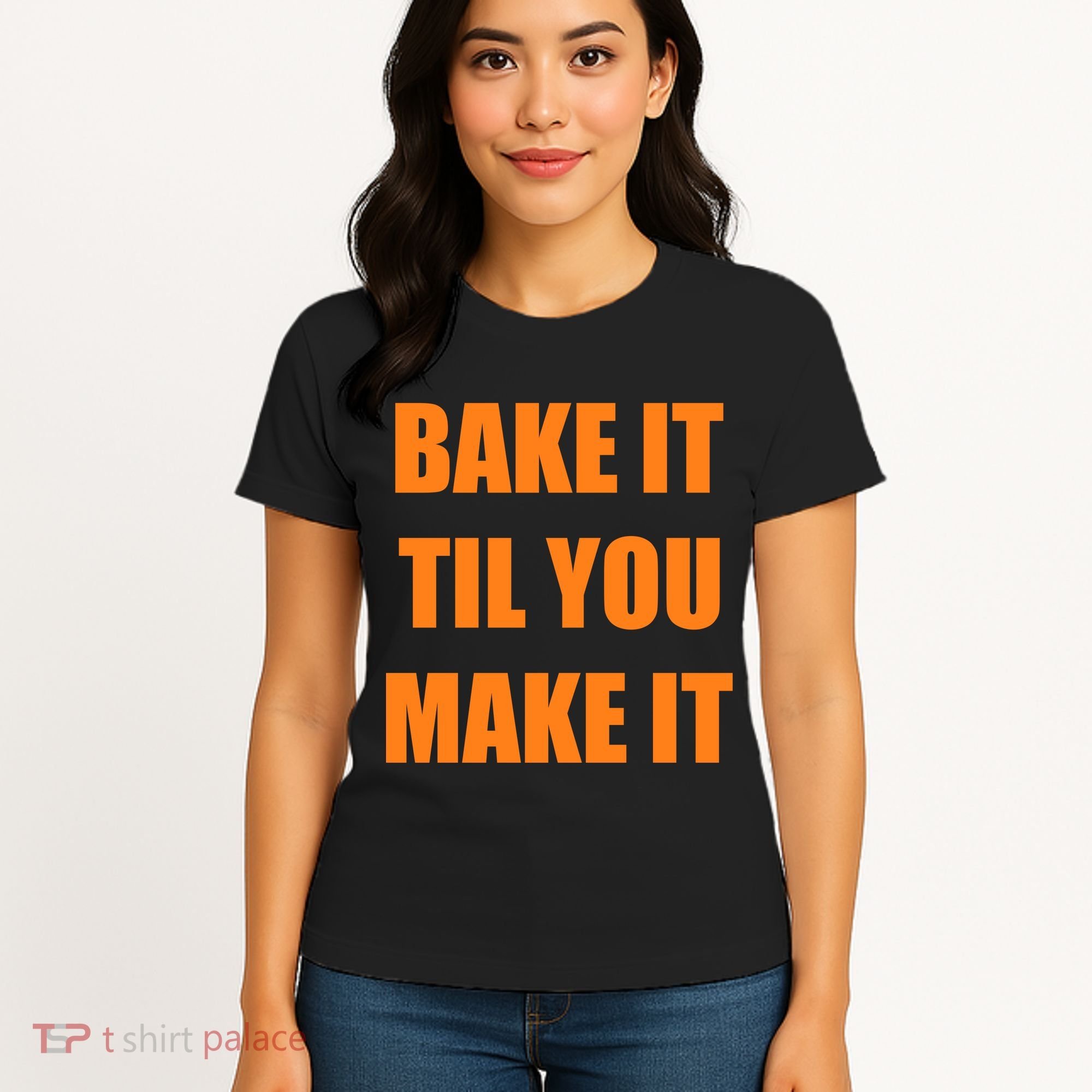 Bake it Til You Make It Cleveland Football Women's T-Shirt