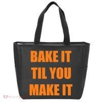 Bake it Til You Make It Cleveland Football Tote Bag thumb 0