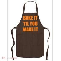 Bake it Til You Make It Cleveland Football Apron thumb 0