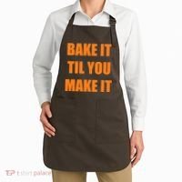 Bake it Til You Make It Cleveland Football Apron thumb 2