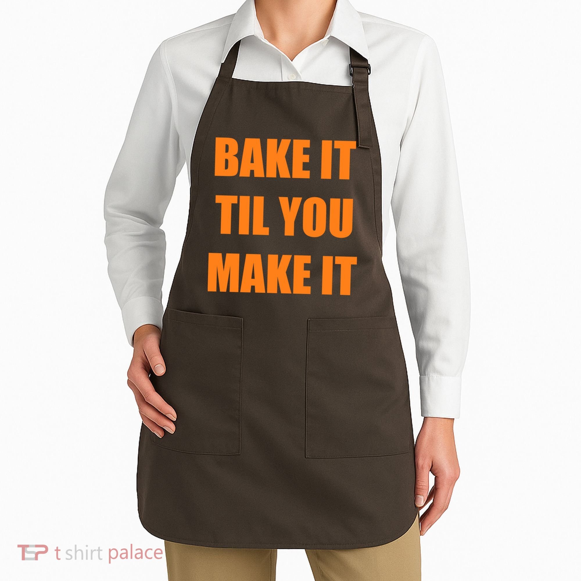 Bake it Til You Make It Cleveland Football Apron