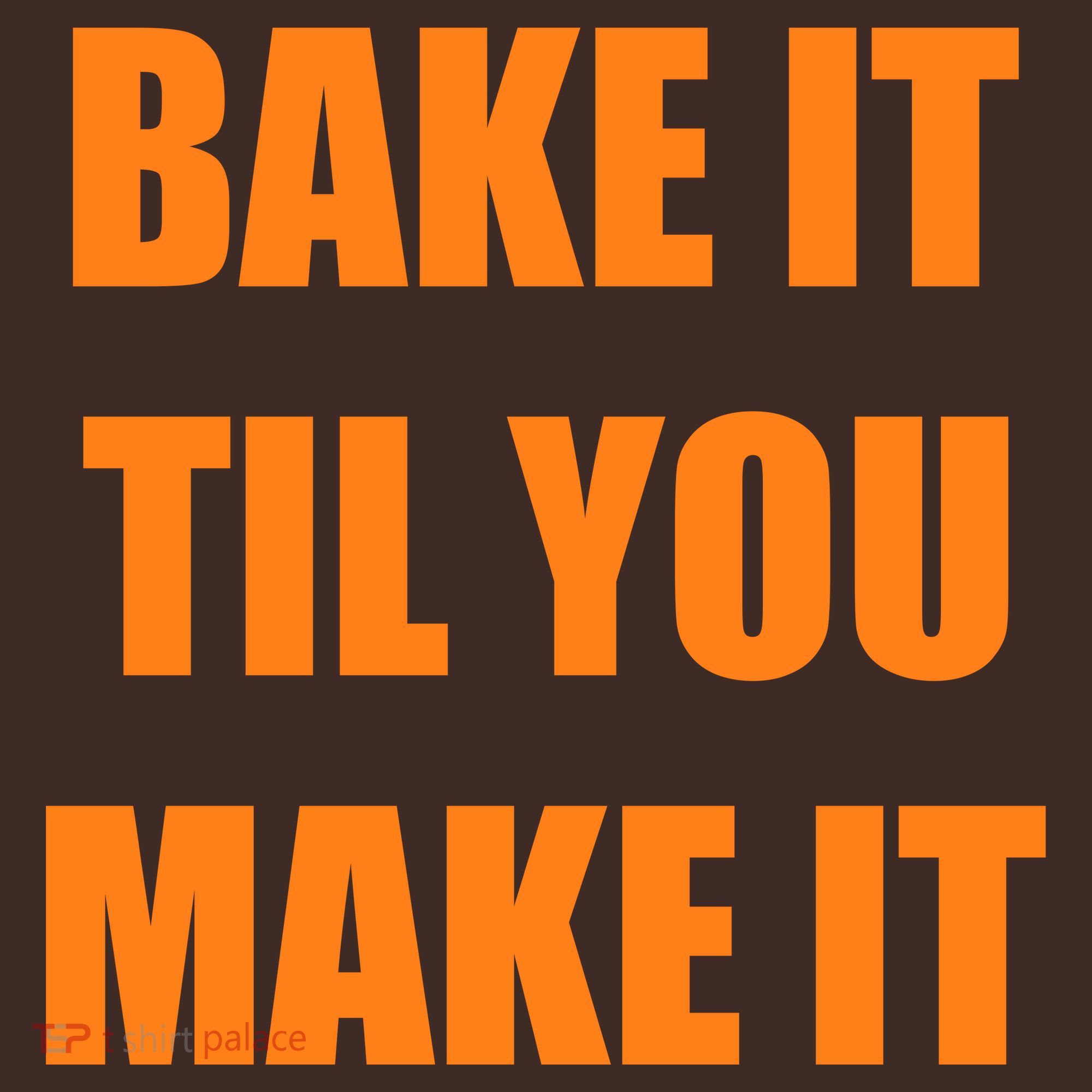 Bake it Til You Make It Cleveland Football Kids Hoodie
