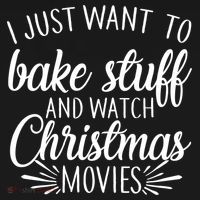 Bake Stuff And Watch Christmas Movies Bucket Hat thumb 4