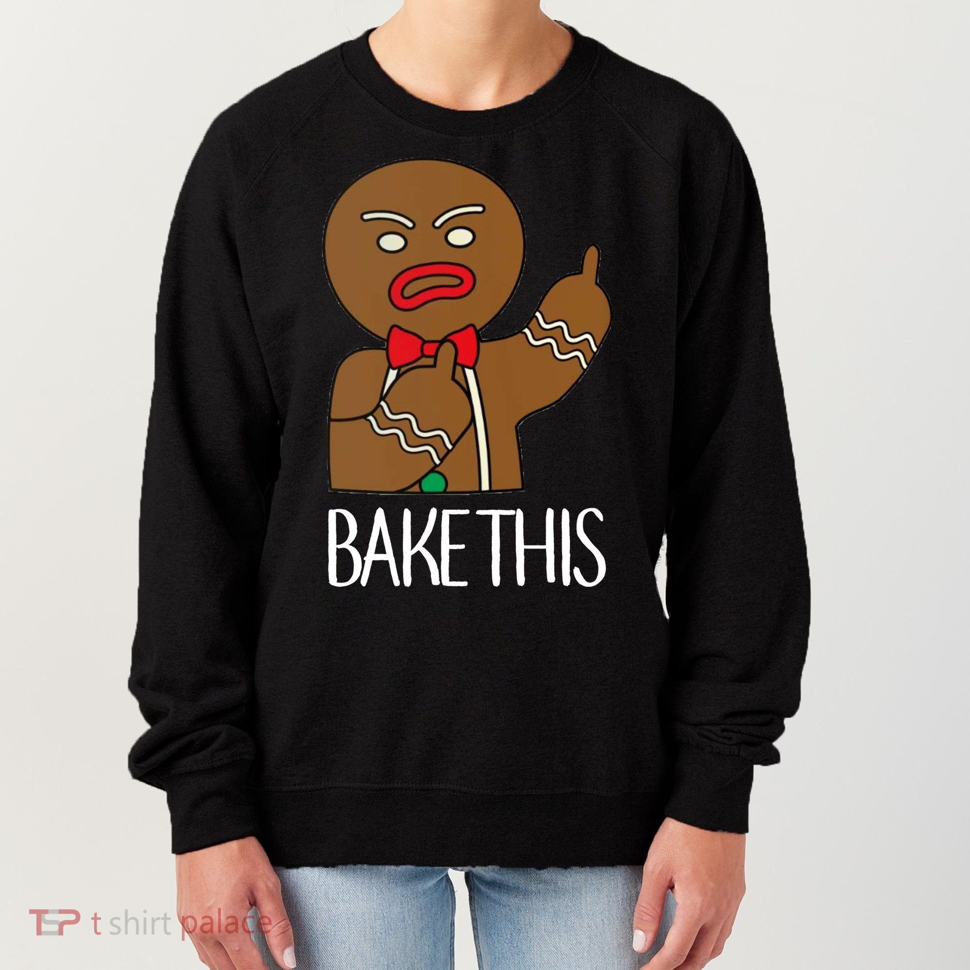 Bake This Gingerbread X-Mas Women's Sweatshirt