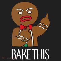 Bake This Gingerbread X-Mas Women's Sweatshirt thumb 2