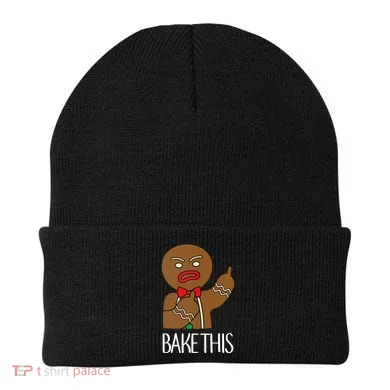 Bake This Gingerbread X-Mas Beanie