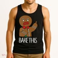 Bake This Gingerbread X-Mas Tank Top thumb 3