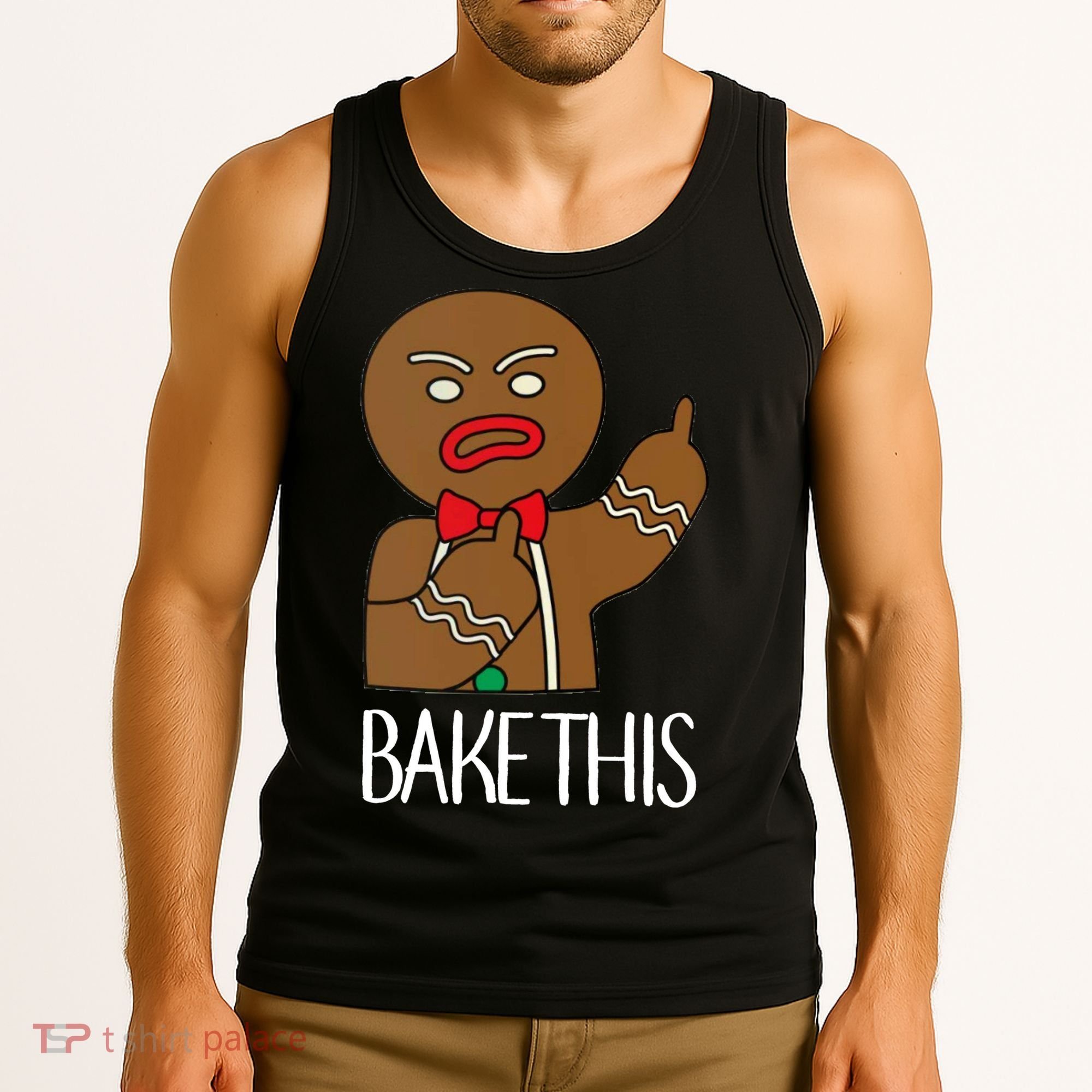 Bake This Gingerbread X-Mas Tank Top
