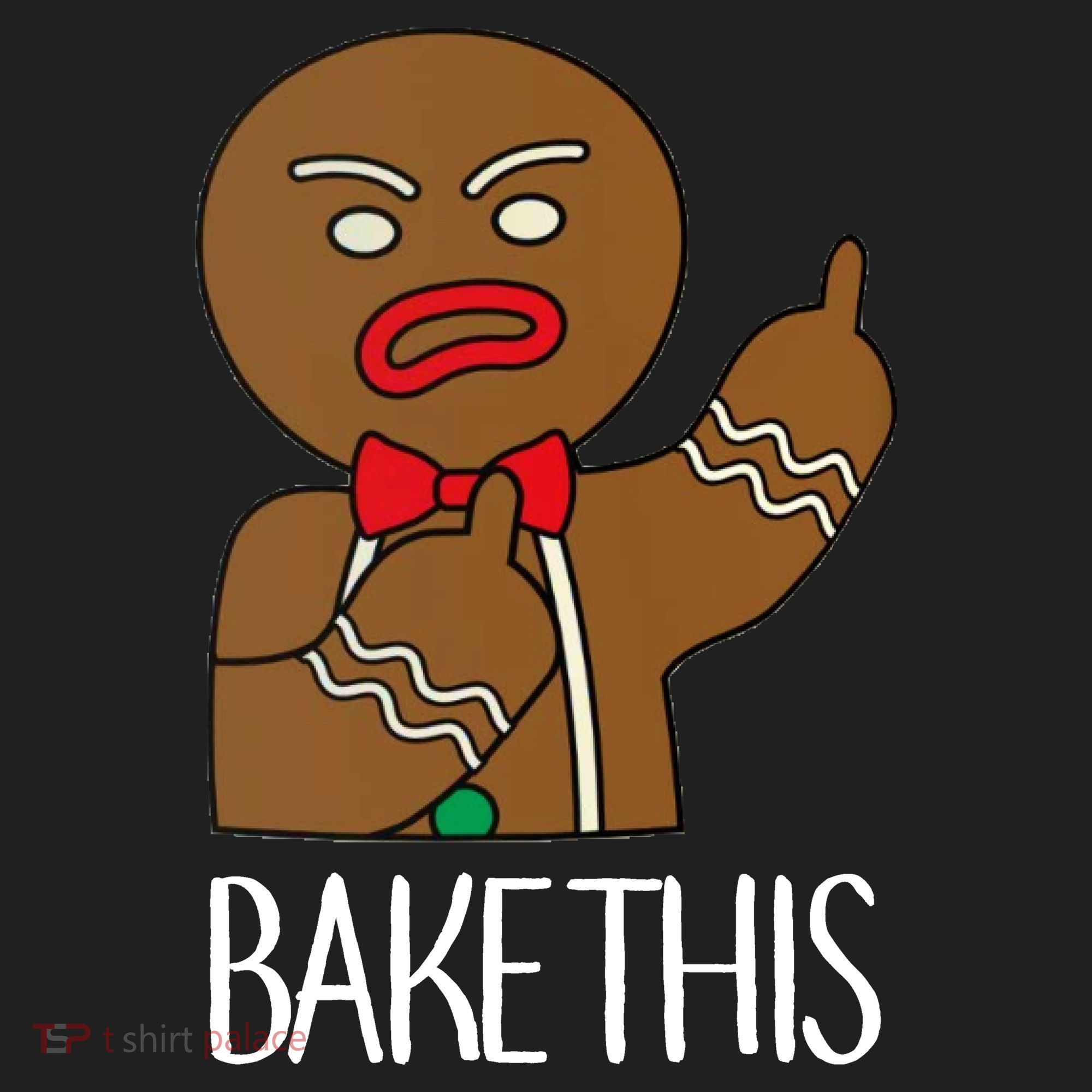 Bake This Gingerbread X-Mas Golf Towel
