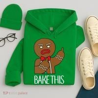 Bake This Gingerbread X-Mas Hoodie thumb 4