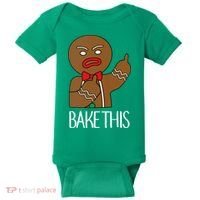 Bake This Gingerbread X-Mas Baby Bodysuit thumb 0