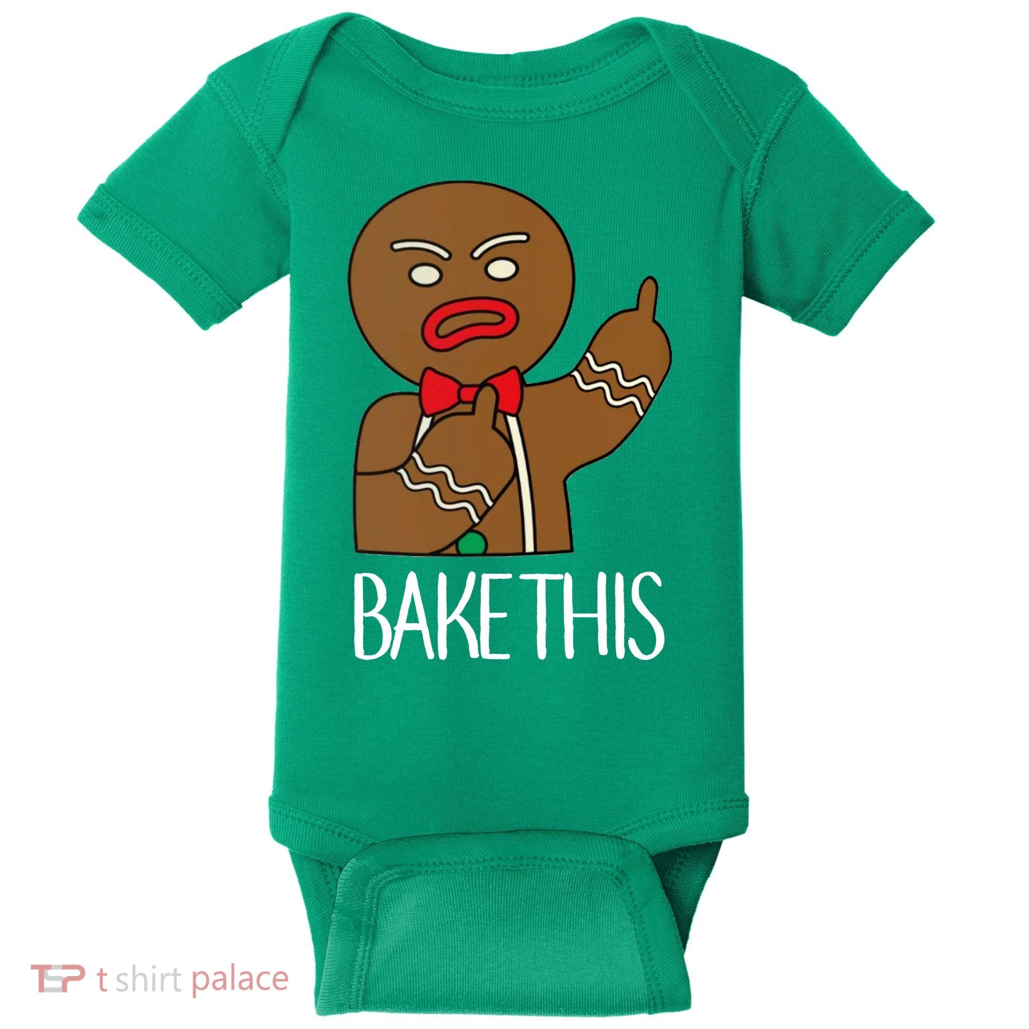 Bake This Gingerbread X-Mas Baby Bodysuit