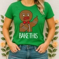 Bake This Gingerbread X-Mas Women's T-Shirt thumb 2