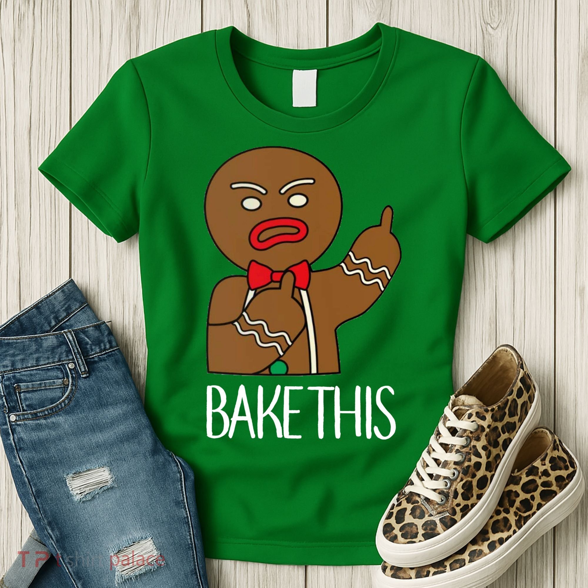 Bake This Gingerbread X-Mas Women's T-Shirt
