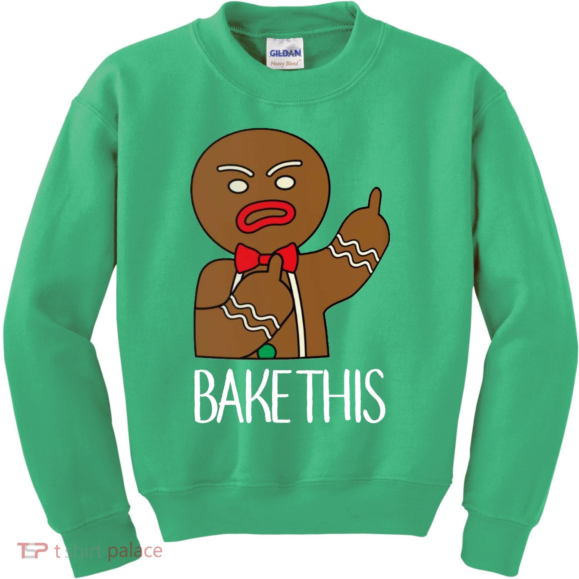 Bake This Gingerbread X-Mas Kids Sweatshirt