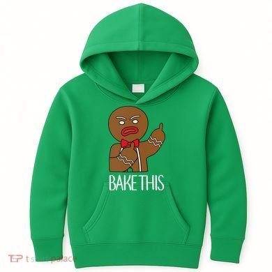 Bake This Gingerbread X-Mas Kids Hoodie