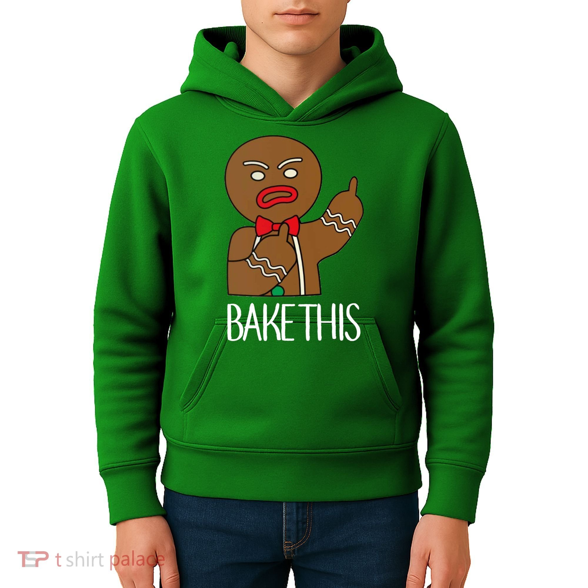 Bake This Gingerbread X-Mas Kids Hoodie