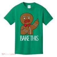 Bake This Gingerbread X-Mas Kids T-Shirt thumb 0