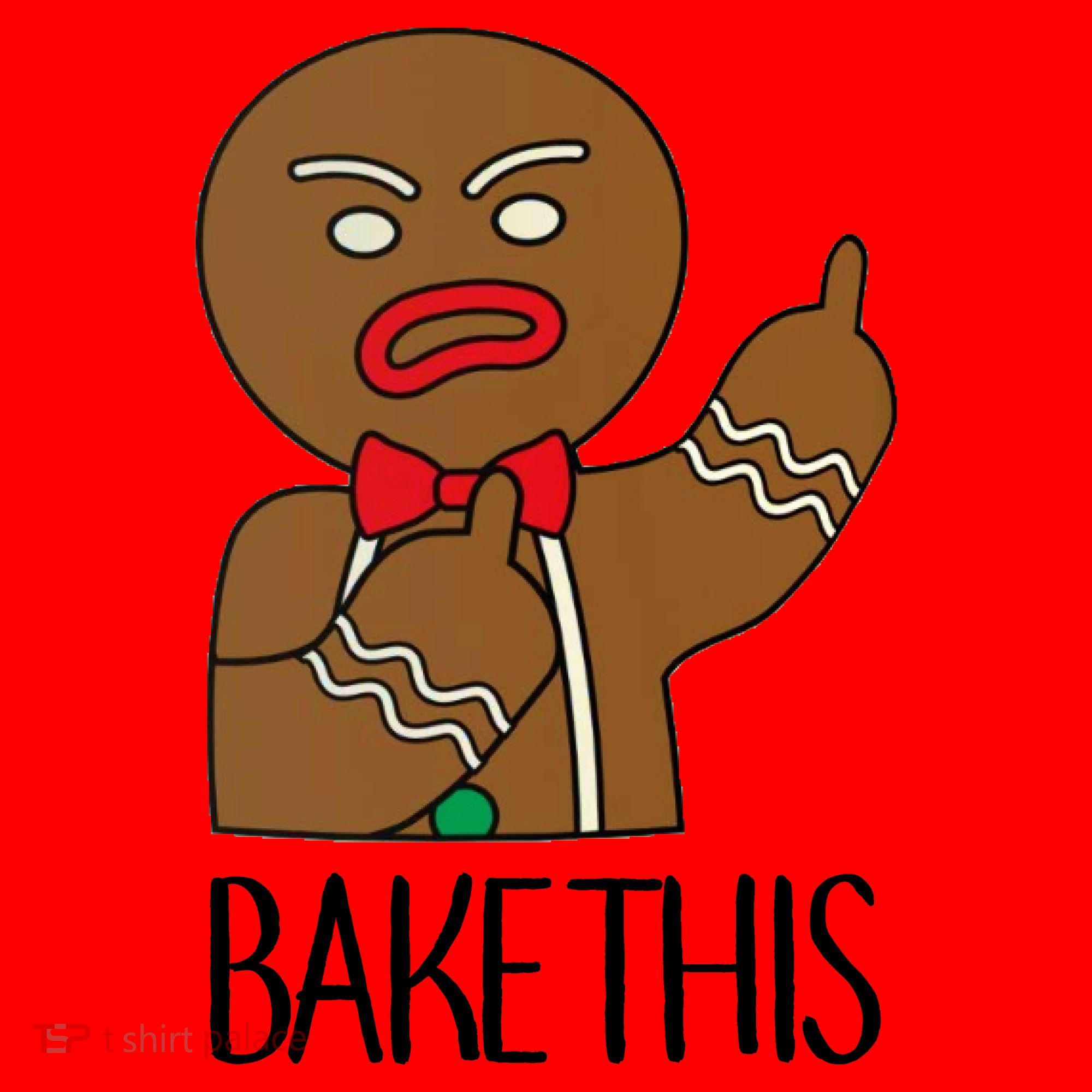 Bake This Gingerbread X-Mas Santa Hat