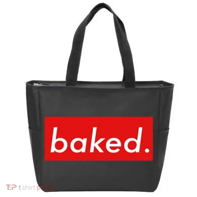 BAKED Designer Style Tote Bag