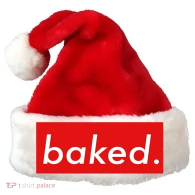BAKED Designer Style Santa Hat
