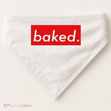 BAKED Designer Style USA-Made Doggie Bandana