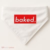 BAKED Designer Style USA-Made Doggie Bandana thumb 0