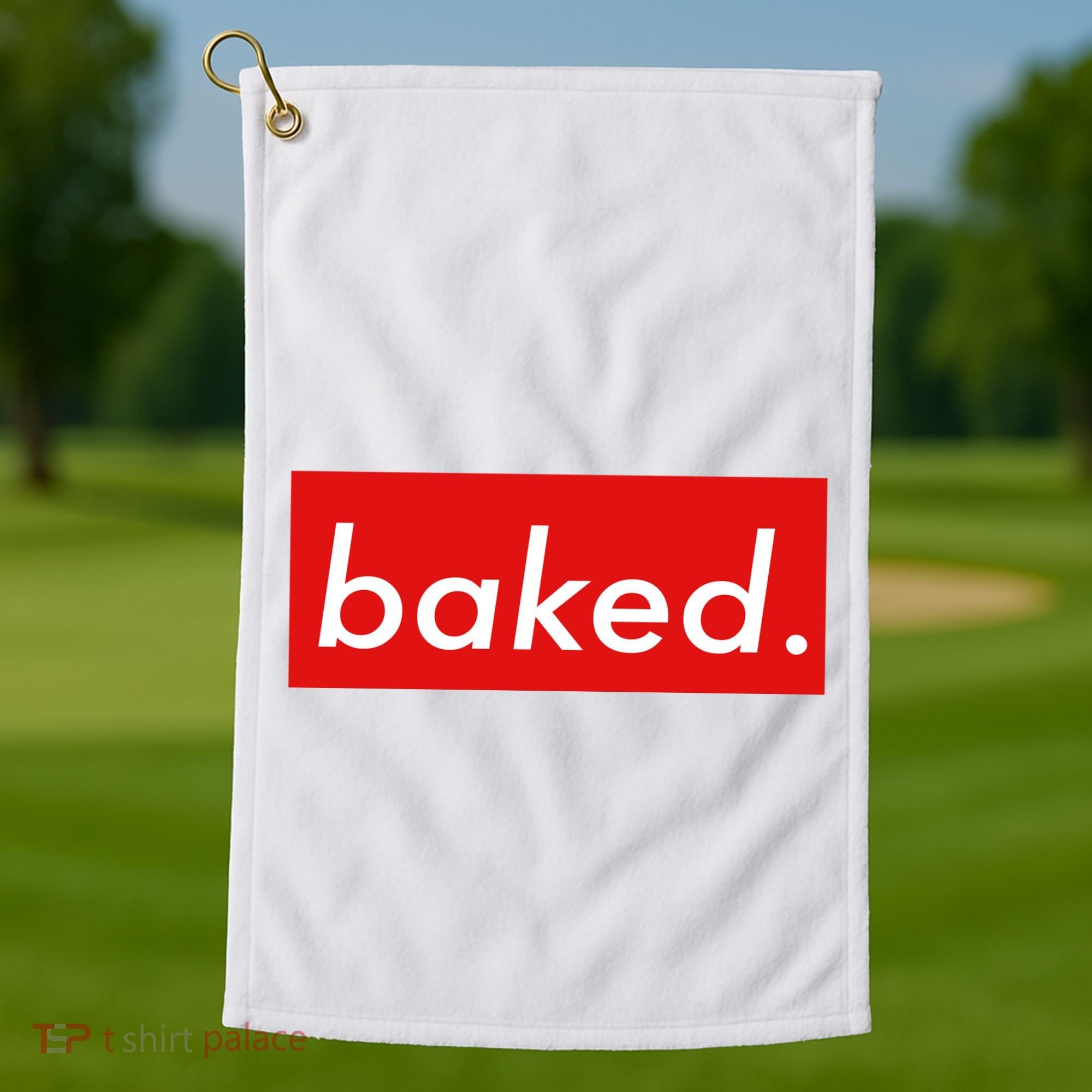 BAKED Designer Style Golf Towel