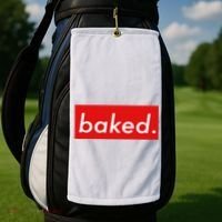 BAKED Designer Style Golf Towel thumb 2