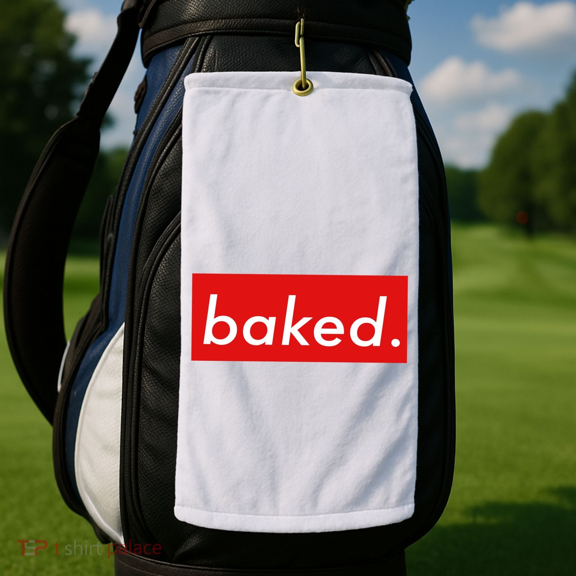 BAKED Designer Style Golf Towel