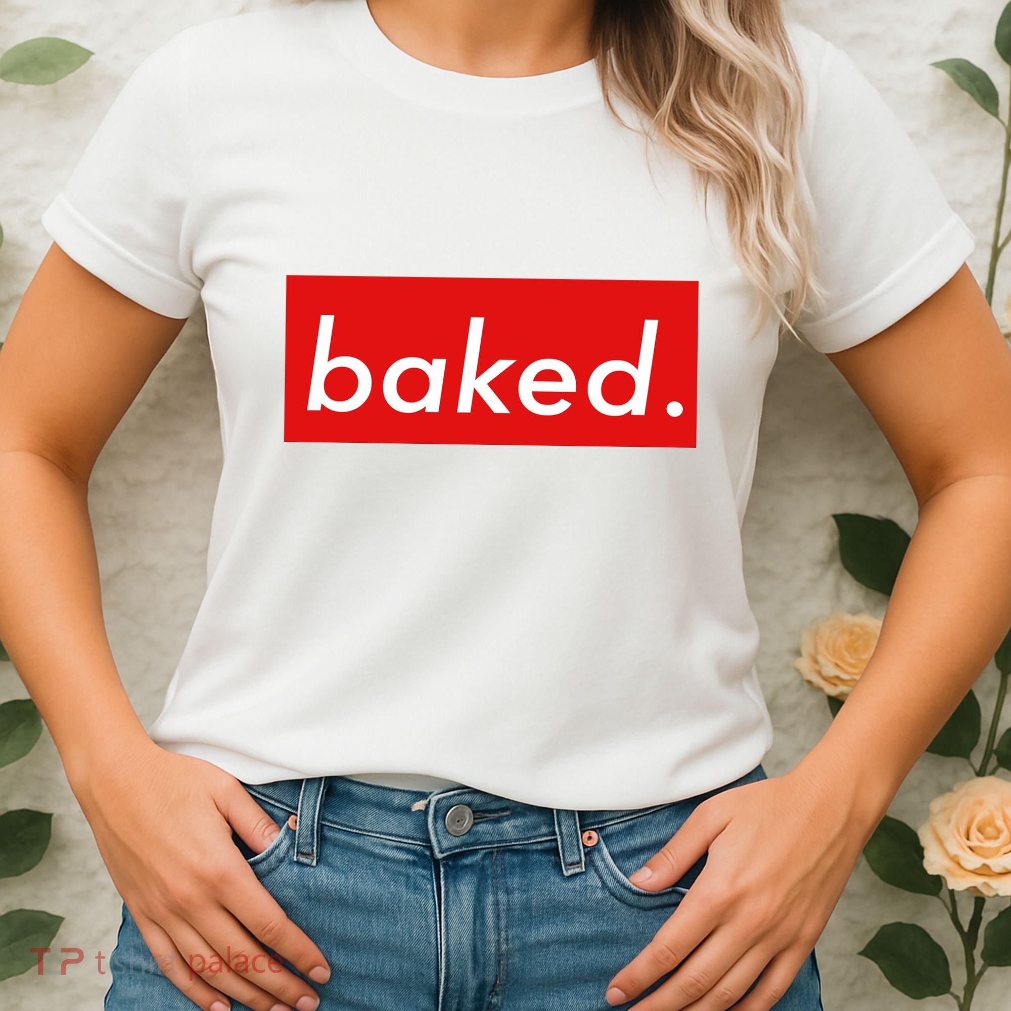 BAKED Designer Style Women's T-Shirt