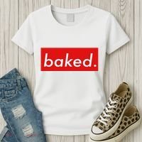 BAKED Designer Style Women's T-Shirt thumb 3