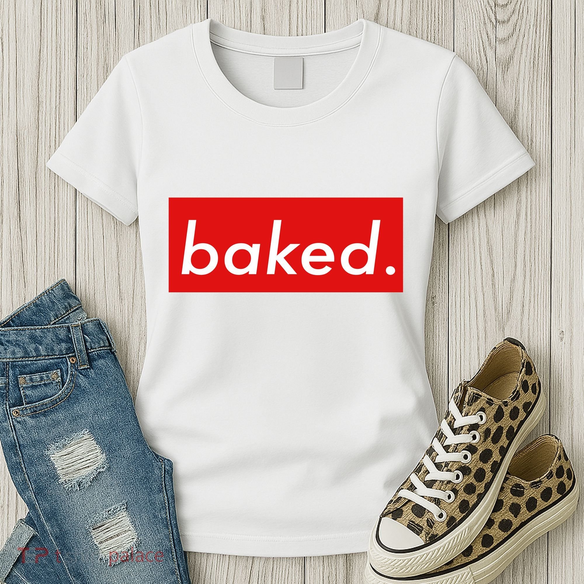 BAKED Designer Style Women's T-Shirt