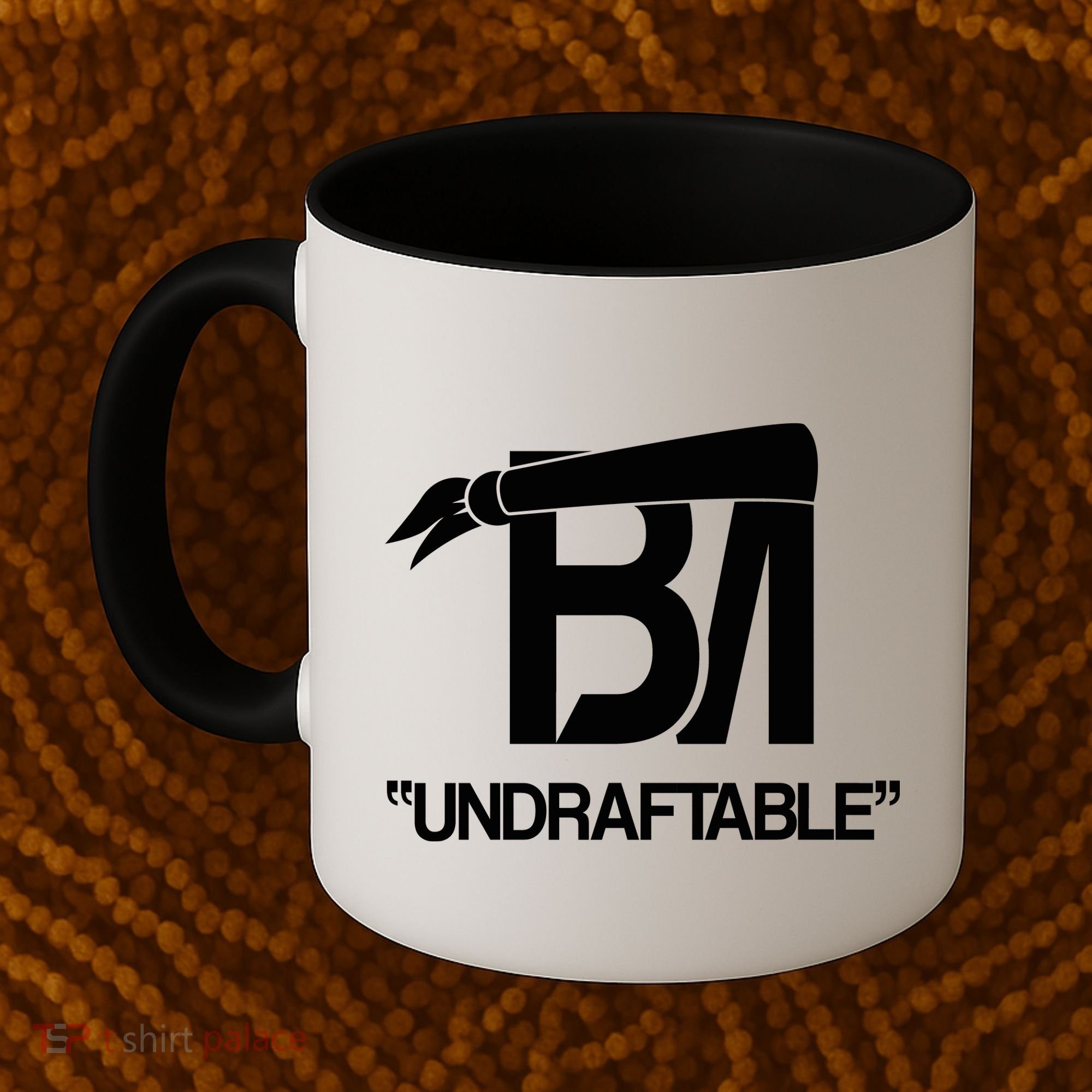 Baker Undraftable Cleveland Football Coffee Mug