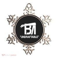 Baker Undraftable Cleveland Football Ornament thumb 0