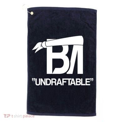 Baker Undraftable Cleveland Football Golf Towel