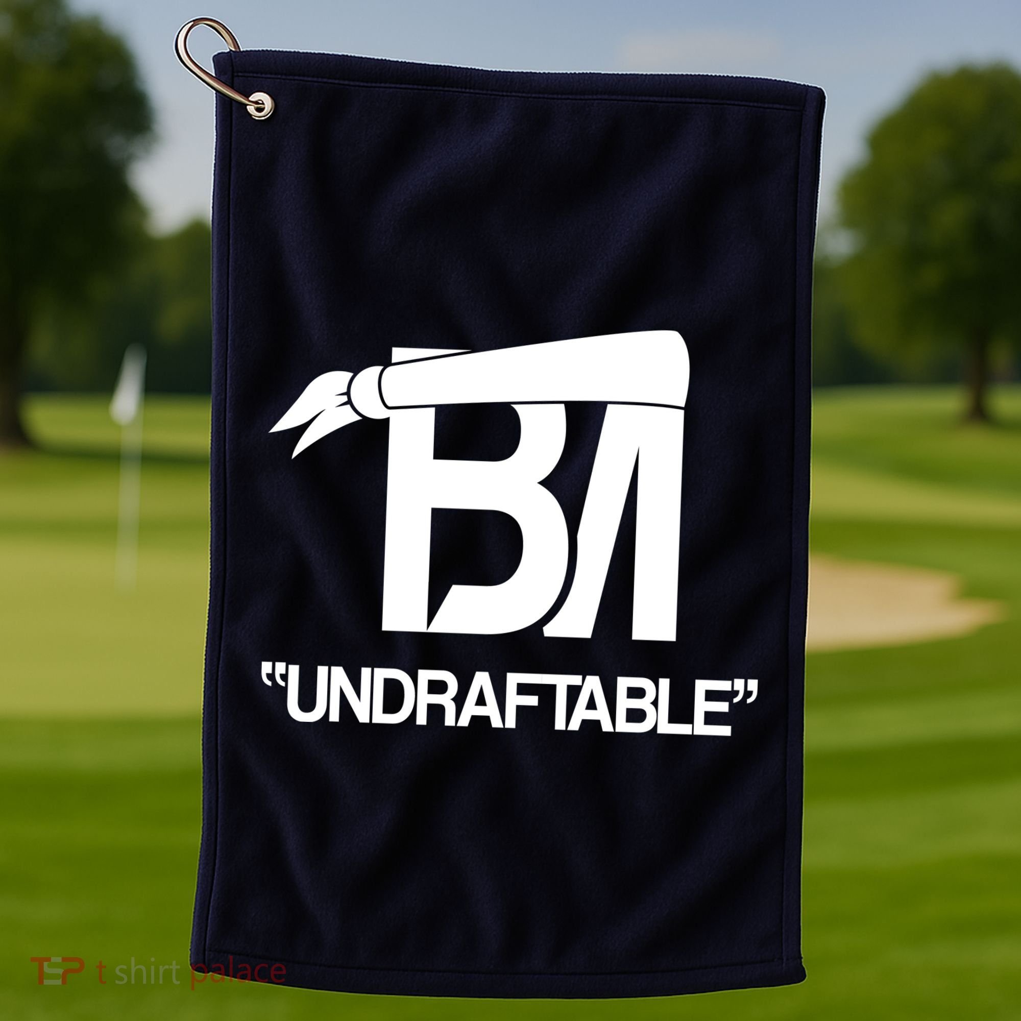 Baker Undraftable Cleveland Football Golf Towel