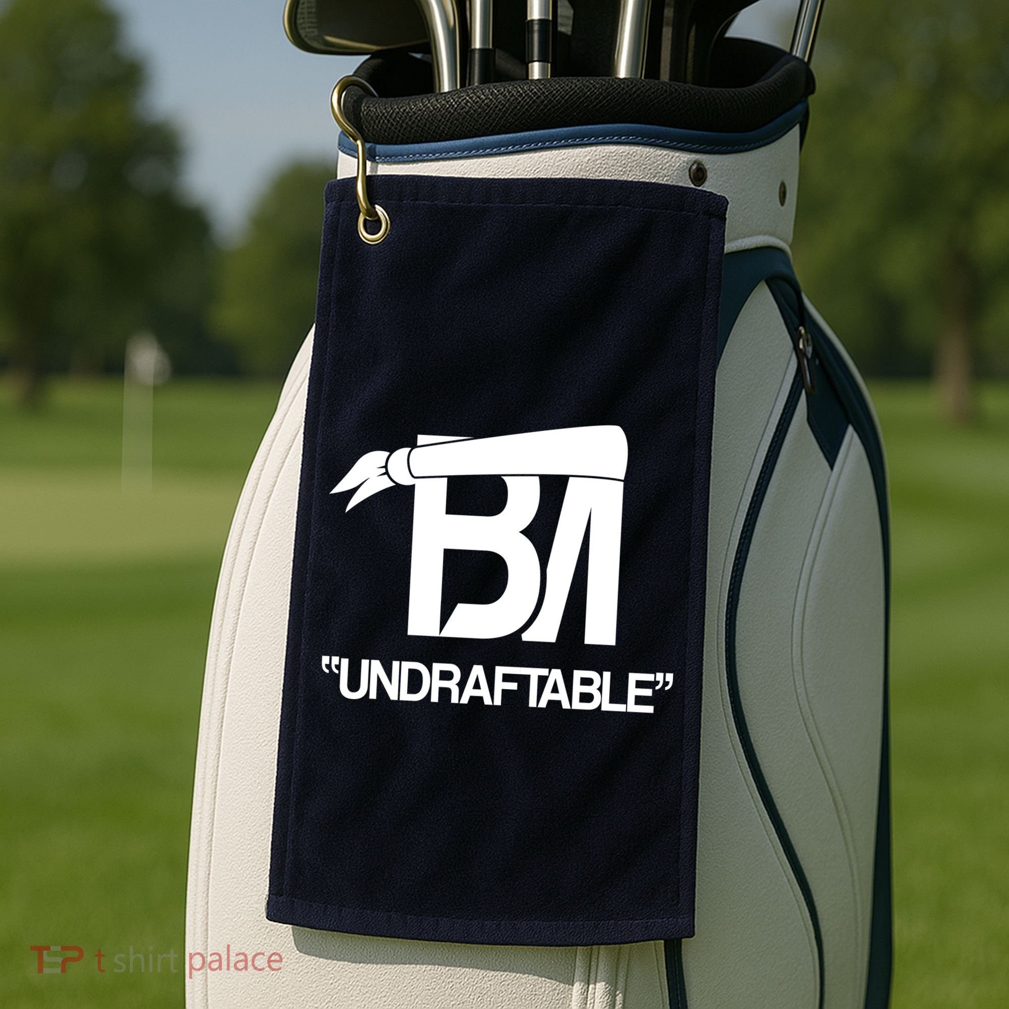 Baker Undraftable Cleveland Football Golf Towel