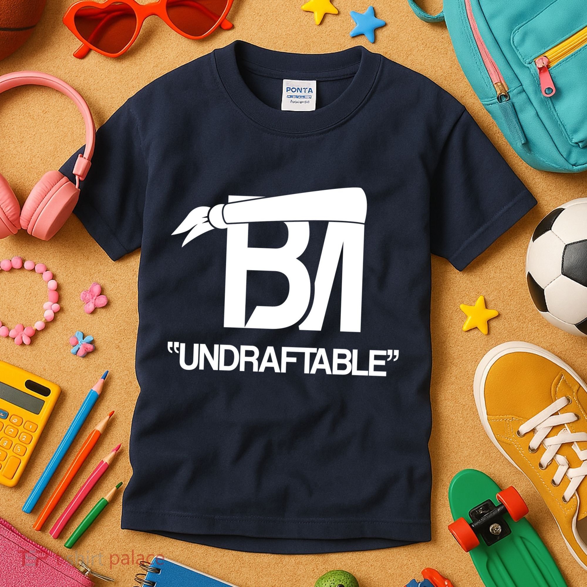 Baker Undraftable Cleveland Football Kids T-Shirt