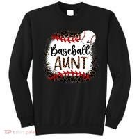 Baseball Aunt Leopard Baseball Aunt Sweatshirt thumb 0