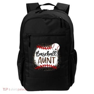 Baseball Aunt Leopard Baseball Aunt Backpack