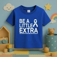 Be A Little Extra Down Syndrome Awareness Toddler T-Shirt thumb 3