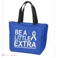 Be A Little Extra Down Syndrome Awareness Tote Bag thumb 3