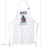 Boats Are Like Strippers They Work Until You Quit Throwing 100 Bills At Them Apron thumb 0