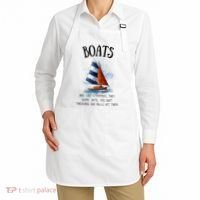 Boats Are Like Strippers They Work Until You Quit Throwing 100 Bills At Them Apron thumb 2
