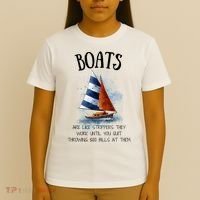 Boats Are Like Strippers They Work Until You Quit Throwing 100 Bills At Them T-Shirt thumb 4