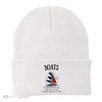 Boats Are Like Strippers They Work Until You Quit Throwing 100 Bills At Them Beanie thumb 0