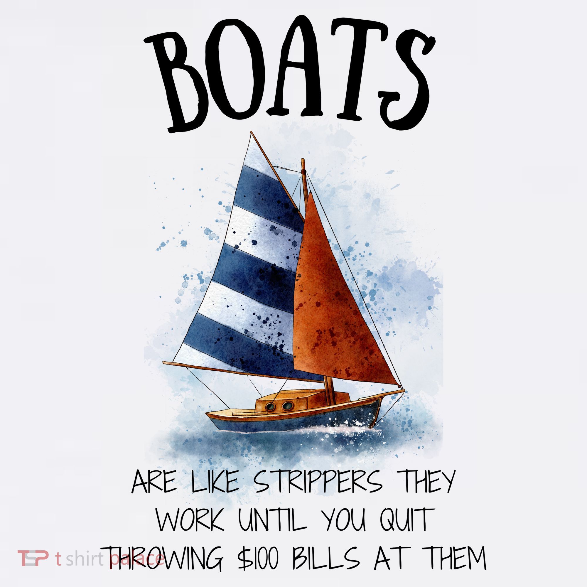Boats Are Like Strippers They Work Until You Quit Throwing 100 Bills At Them Women's Hoodie