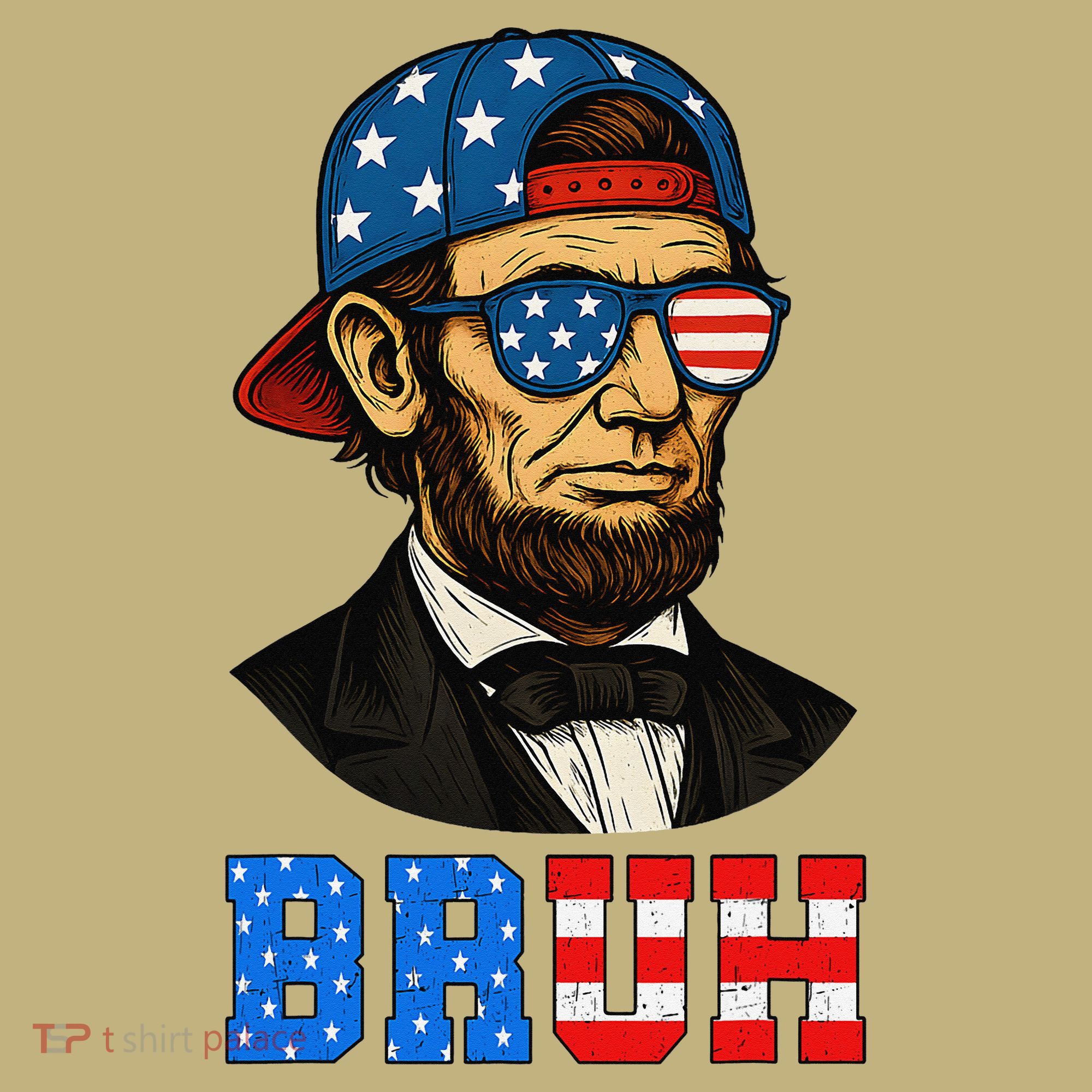 Bruh Abraham Lincoln Patriotic 4th Of July Sweatshirt