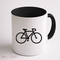 Bicycle American Lady In Pakistan Coffee Mug thumb 1